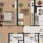 Toya Moda | Floor Plans | 2+1