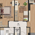 Toya Moda | Floor Plans | 2+1