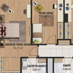 Toya Moda | Floor Plans | 3+1