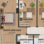 Toya Moda | Floor Plans | 3+1
