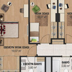 Toya Moda | Floor Plans | 3+1